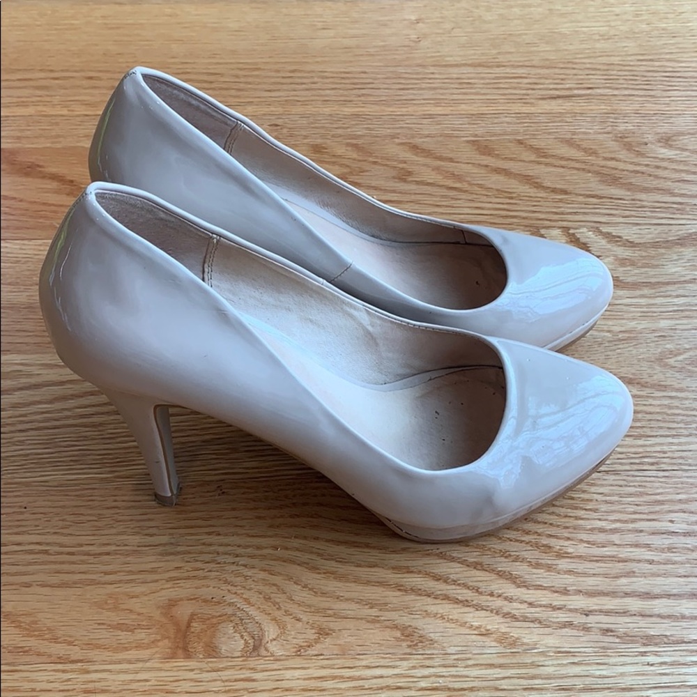 Aldo Patent Leather Platform Pumps